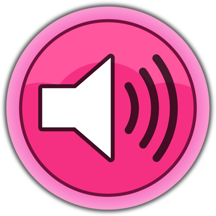 Sound Music Download Wave Drawing - Button Sound Png (750x750), Png Download