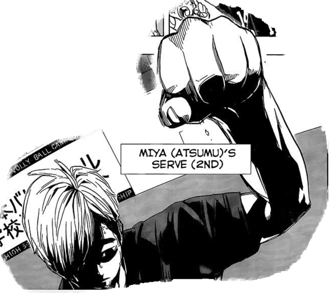 Creepy Atsumu - - Page 6 (1118x992), Png Download