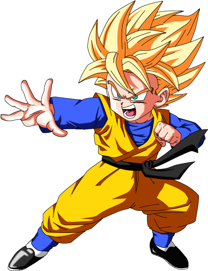 285kib, 748x977, Goten - Son Goten Ssj1 (748x977), Png Download