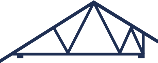 Bobtail Stub End Truss - Stub End Roof Trusses (694x217), Png Download