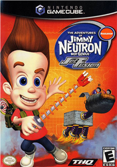 The Adventures Of Jimmy Neutron, Boy Genius - Jimmy Neutron Jet Fusion Ps2 (500x539), Png Download