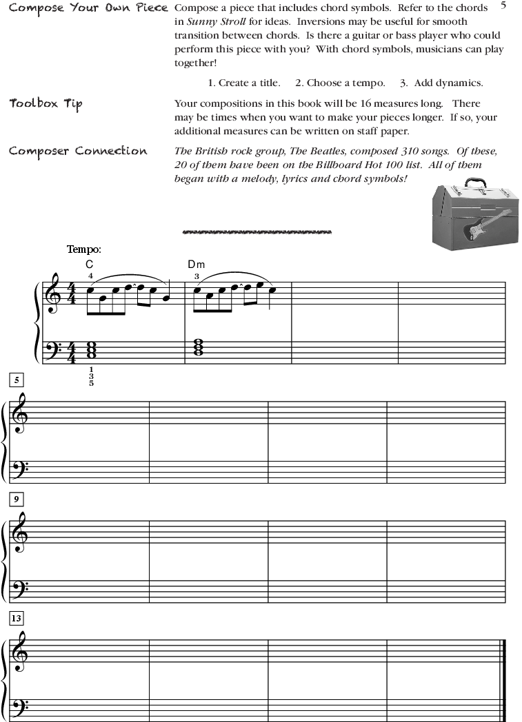 Creative Composition Toolbox Thumbnail - Music (864x1152), Png Download