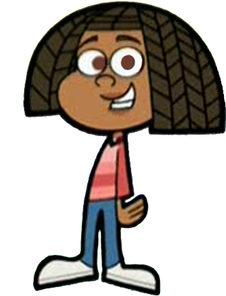 2d Libby - Fairly Odd Parents Black Character (352x494), Png Download