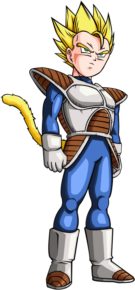 Super Saiyan Teen Goten In Saiyan Armour This Was Surprisingly - Tarble Super Saiyan (660x1209), Png Download