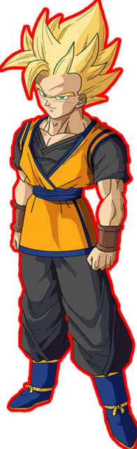 Goten - - Dragon Ball Z (196x640), Png Download