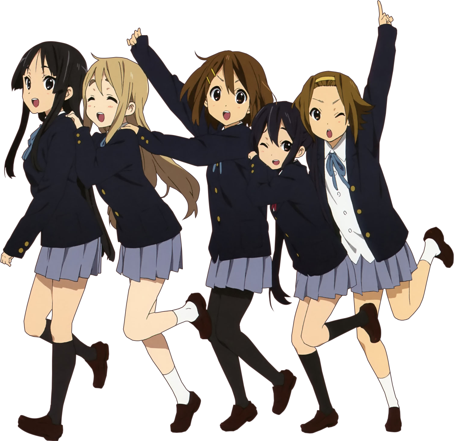 K On Png - K On Anime Render (1600x2250), Png Download