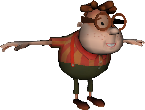 Carl Wheezer T Pose (750x650), Png Download