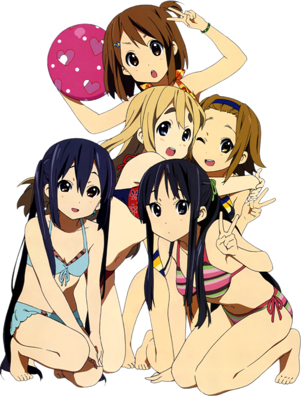 K On Render By Blackrabbit - K On Anime Png (600x789), Png Download