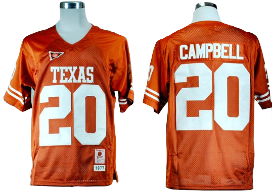 Texas Longhorns Jersey - Texas Longhorns #25 Orange Men Jersey (537x390), Png Download