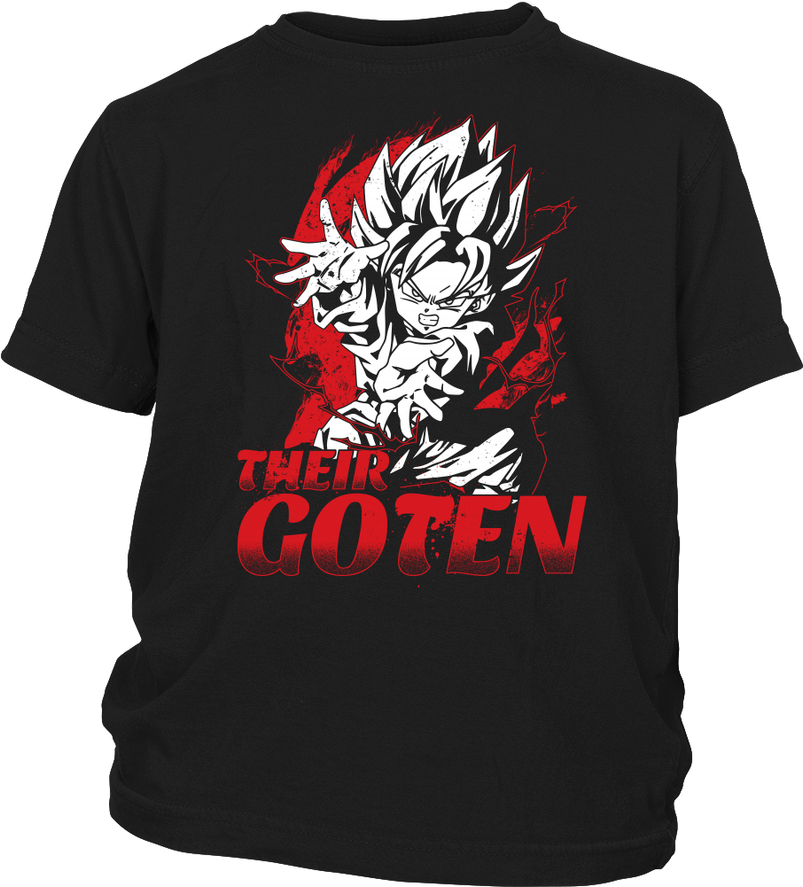 Super Saiyan Goten Shirt - Vulkan T Shirt (1000x1000), Png Download