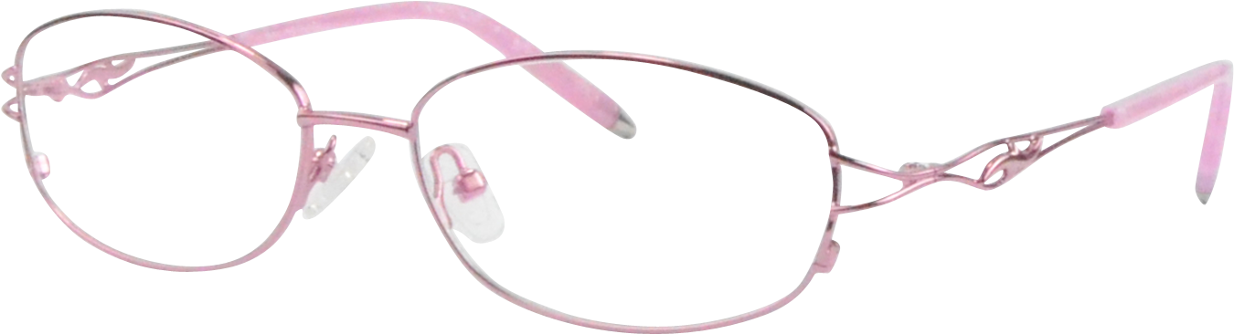 Prescription Ray Ban Womens Pink Frame Png - Glasses (1440x600), Png Download