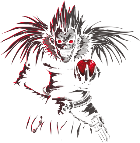 Dessin Death Note Ryuk (500x500), Png Download