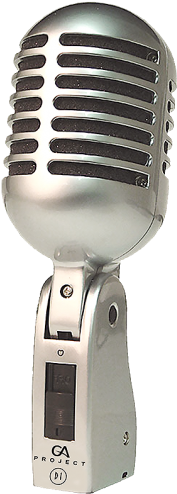 Golden Age Project D1 - Classic-style Dynamic Microphone (293x795), Png Download