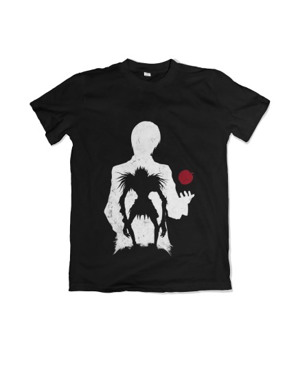 Death Note Light And Ryuk T- Shirt - World Is Rotten Throw Pillow Cover (434x543), Png Download
