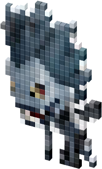 View Cursor On T-shirt - Ryuk (330x418), Png Download