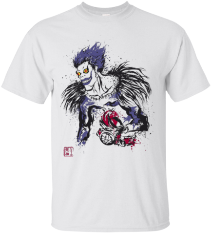 Ink Ryuk T Shirt - Shinigami Shirt (480x480), Png Download