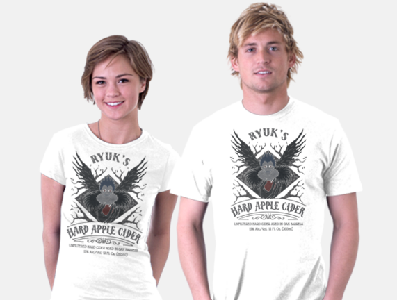 Ryuk's Hard Apple Cider - Let's Summon Demons Shirt (571x432), Png Download