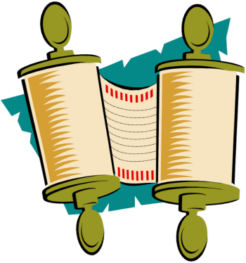 Torah Png - Torah Clipart Transparent (350x374), Png Download