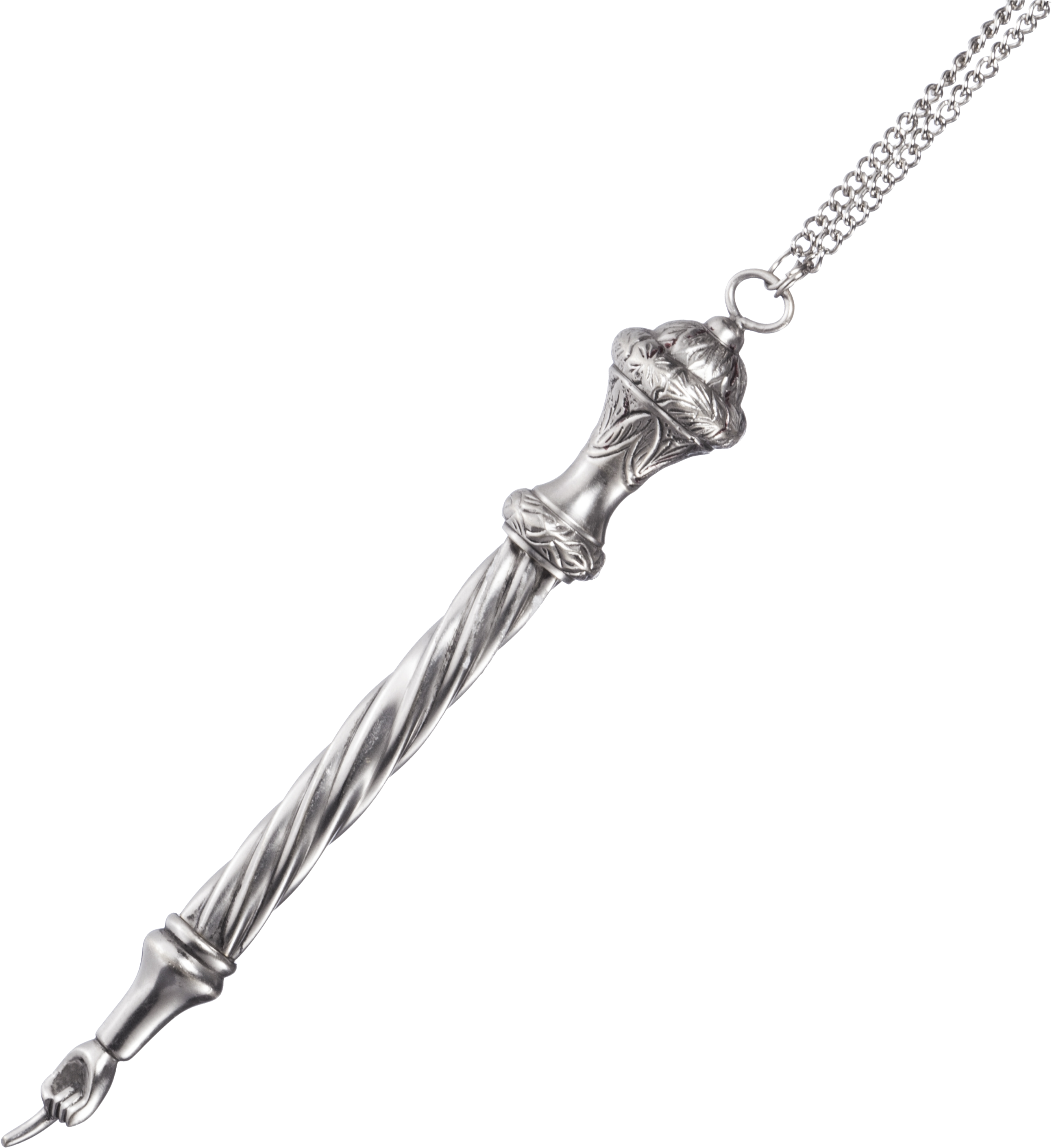 Nickel Plated Torah Pointer Yad - Silver (3000x3000), Png Download