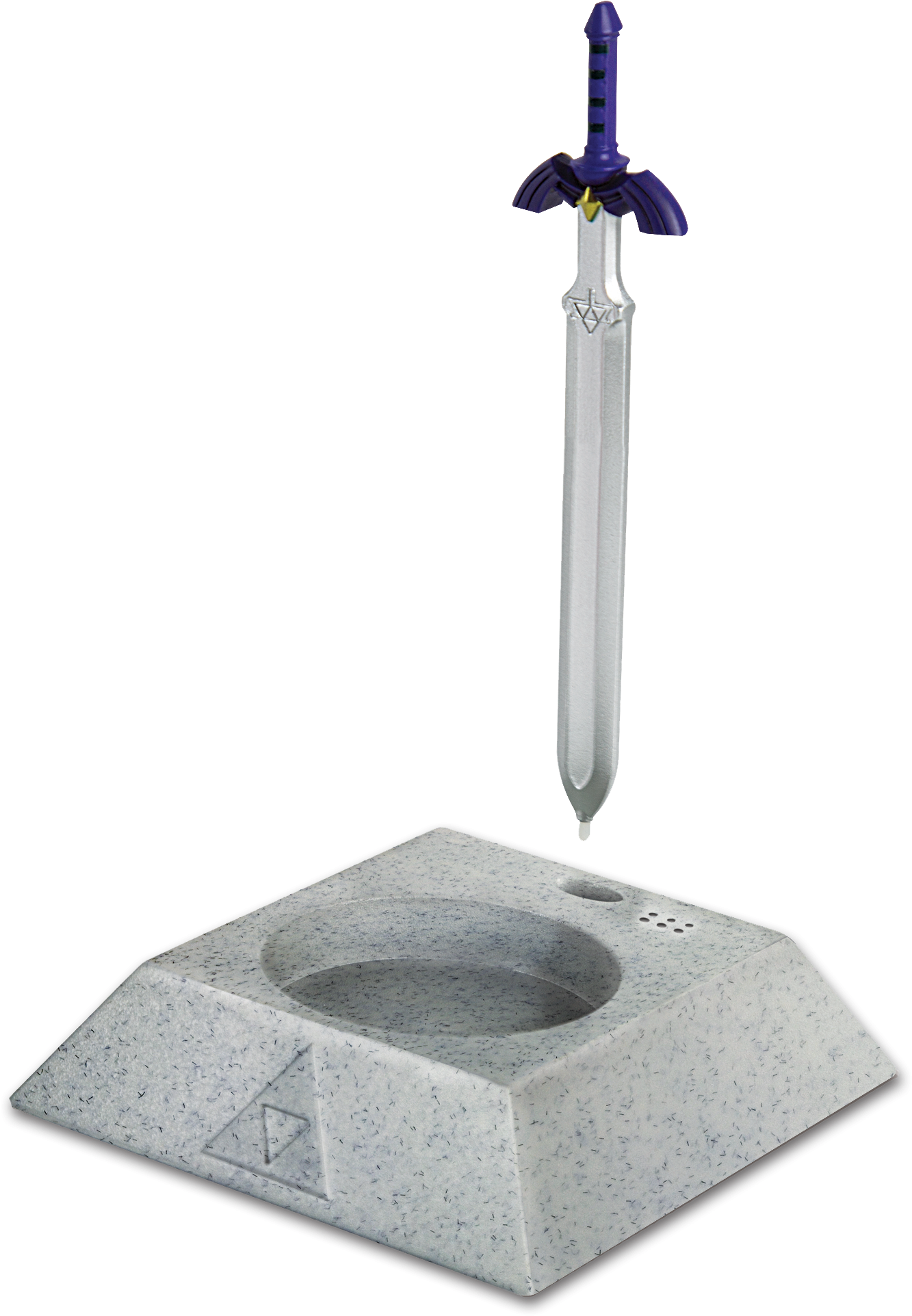 Master Sword Stylus Display - Master Sword Breath Of The Wild Statue (1379x2016), Png Download