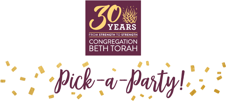 Cbt 30thanniversarylogo Pickaparty - Anniversary (800x363), Png Download