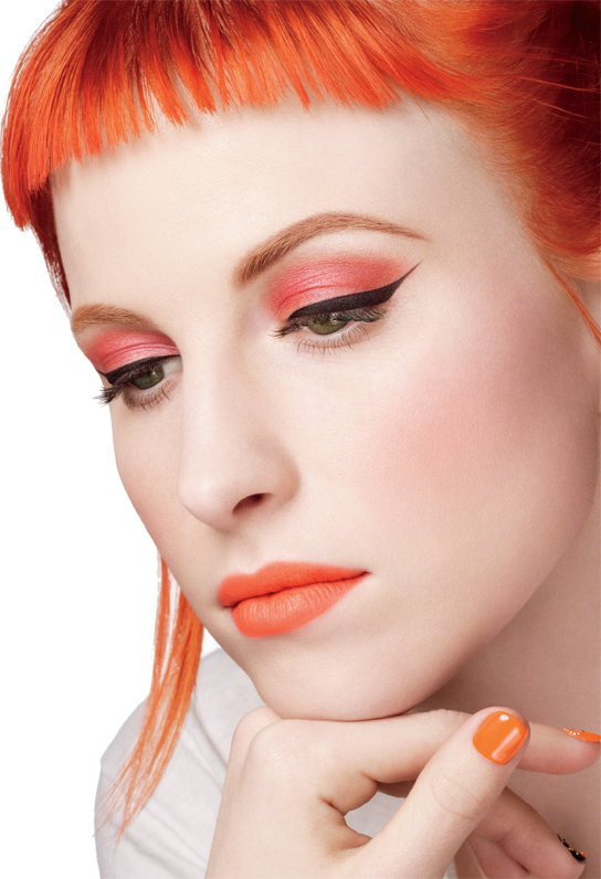 Mac Hayley Williams Look - Hayley Williams (544x796), Png Download