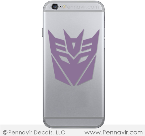 Decepticon Decal - Decepticon Logo Iphone (600x475), Png Download