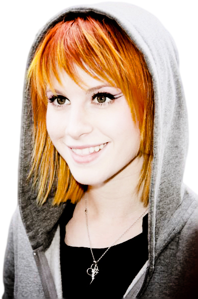 Hayley Williams - Paramore Transparent - Hayley Williams Black Hoodie (405x608), Png Download