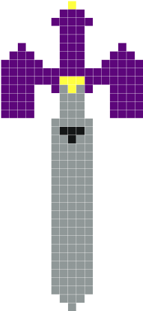 Master Sword - Pac-man (365x450), Png Download