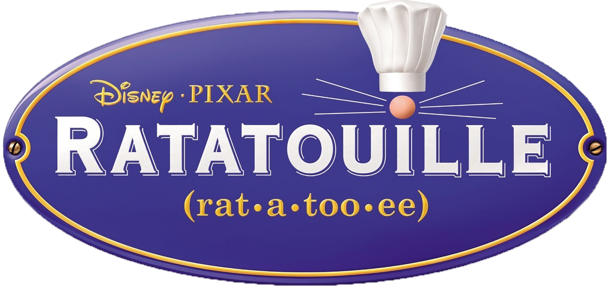 A Ratatouille Logo - Ratatouille Logo (1192x562), Png Download