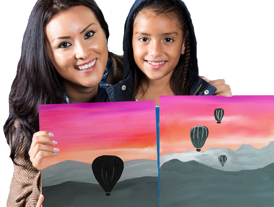 Bond With Mom As You Get Creative With A Paint Date - Mother (893x675), Png Download