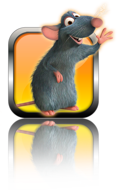 More Ratatouille Disney - Patton Oswalt Ratatouille (fancy With Spices) Signed (490x720), Png Download