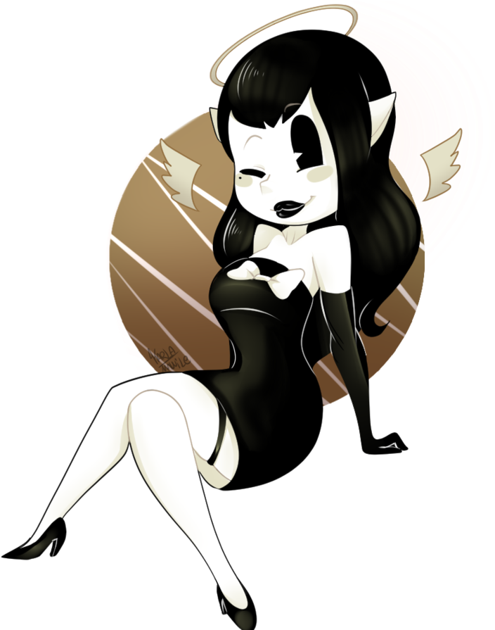 Banner Royalty Free Stock Alice Angel By Karladraws - Batim Alice The Angel (894x894), Png Download