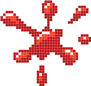 Red Splash - King Crab (365x450), Png Download