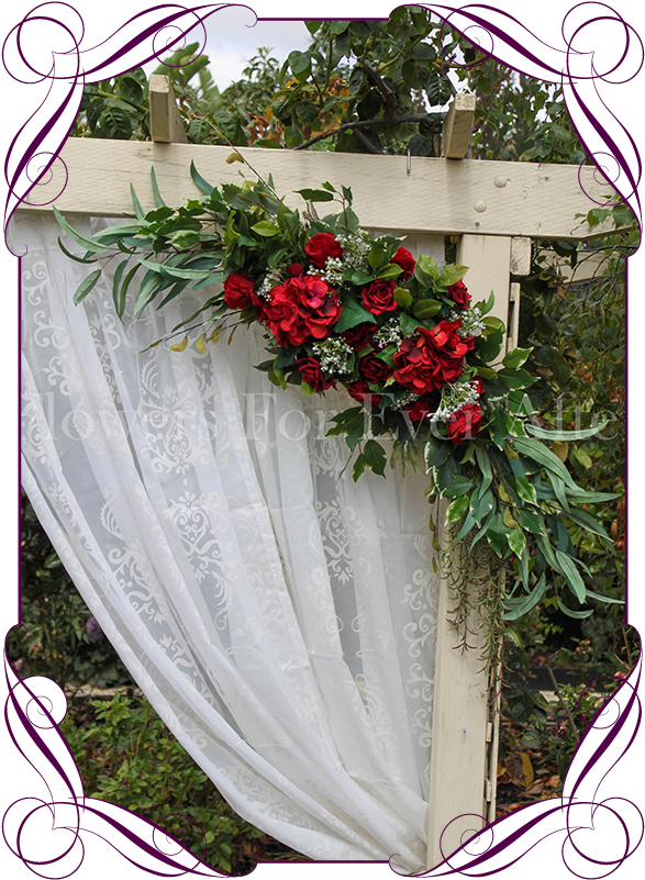 Kristy Arbor / Arch Corner Decoration Flowers For Ever - Arbor Flower (608x822), Png Download