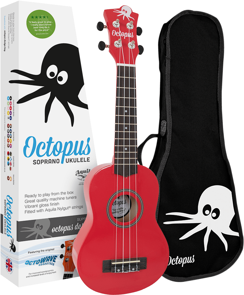 The Best Entry Level Ukulele Around - Octopus Ukulele (824x1001), Png Download