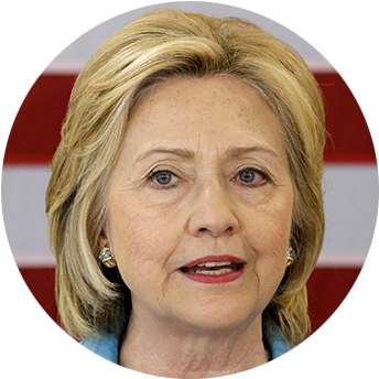 Charlie - Small Pictures Of Hillary Clinton (350x350), Png Download