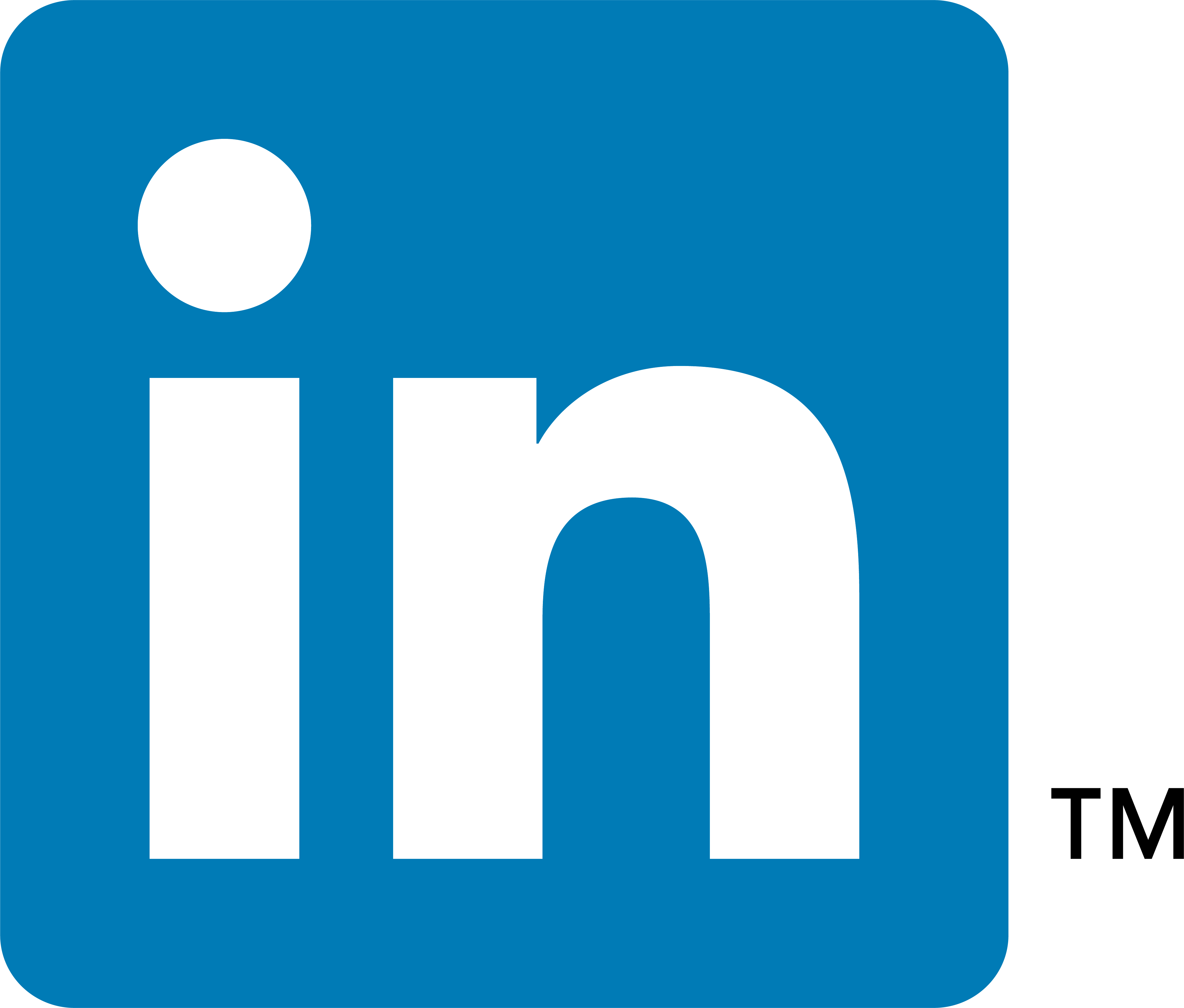 Linkedin - Linkedin Logo 2018 Png (4168x3550), Png Download