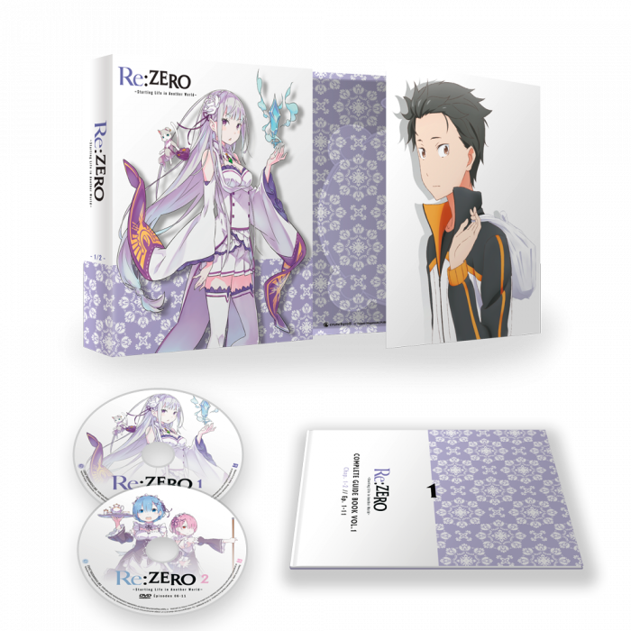 Review Du Coffret Collector 1/2 De Re - Re Zero Collector's Edition (700x700), Png Download