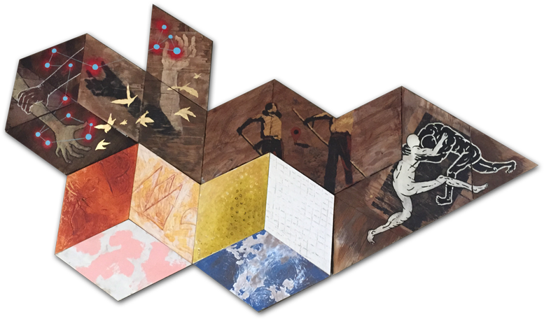 Rhombus Combine Options1 - Craft (800x484), Png Download