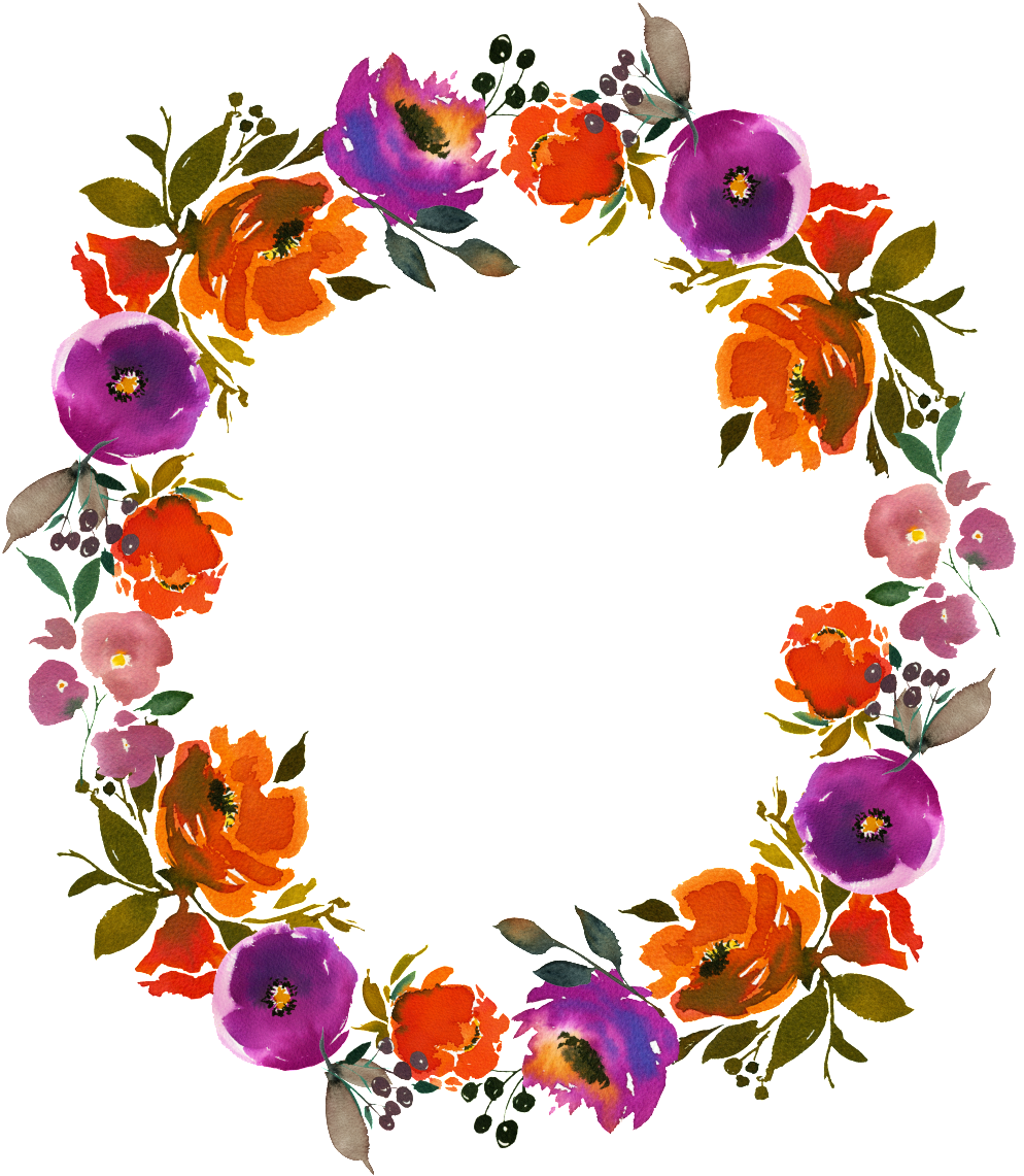 Hand Painted Halo Dye Painting Png Transparent - Illustration (1024x1160), Png Download