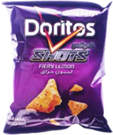 Doritos Lemon Fiery 140g - Doritos Sweet Chilli, 39g (500x500), Png Download