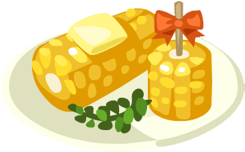 Corn On The Cob (357x357), Png Download