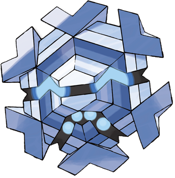 06 Apr 2018 - Pokemon Cryogonal (344x350), Png Download