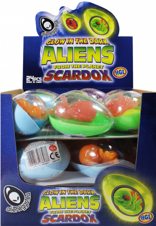 Alien Eggs Glow In The Dark From The Planet Scardox - Bath Toy (736x460), Png Download