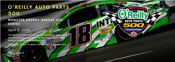 2018 O Reilly Auto Parts 500 (594x354), Png Download