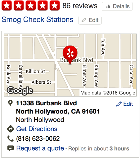 Smog Check - Crown Smog North Hollywood (450x517), Png Download