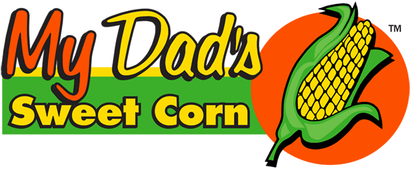 My Dad's Sweet Corn My Dad's Sweet - Dad's Corn (600x247), Png Download