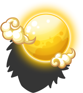 Gear-guiding Moon Render - Portable Network Graphics (380x380), Png Download