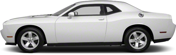 Pre-owned 2012 Dodge Challenger Sxt Plus - 2017 Mustang V6 White (640x480), Png Download